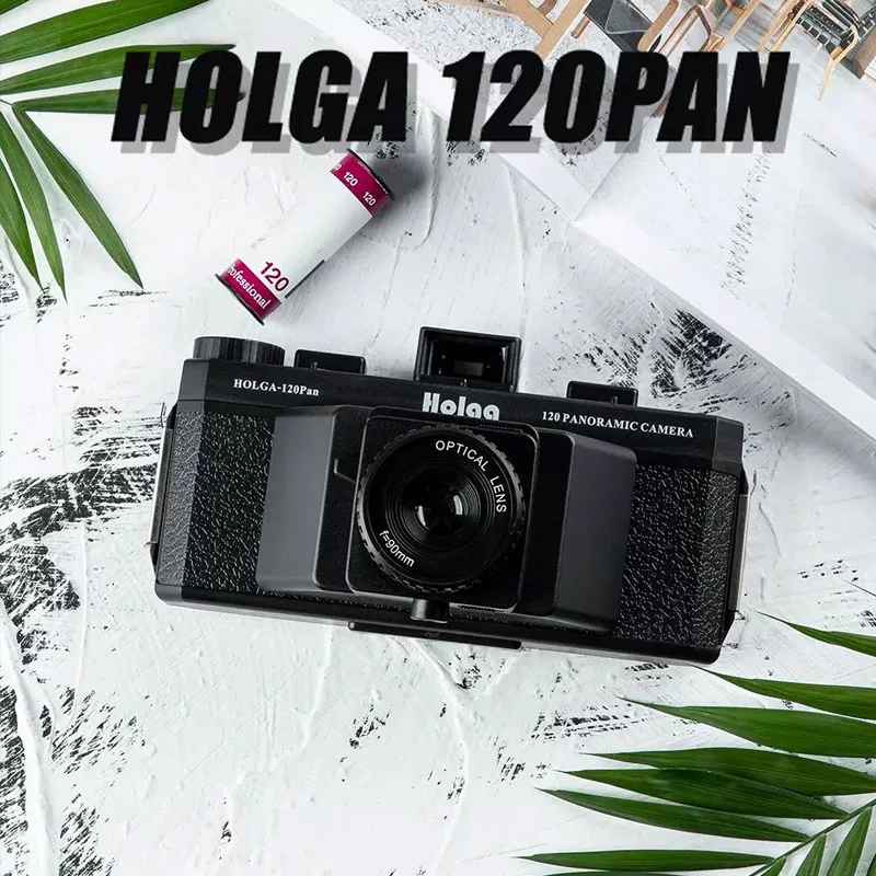6x12 Panoramic Camera 120 Film Wide Format Camera Retro HOLGA 120 Pan Panorama Camera Lomo Widescreen Medium Format