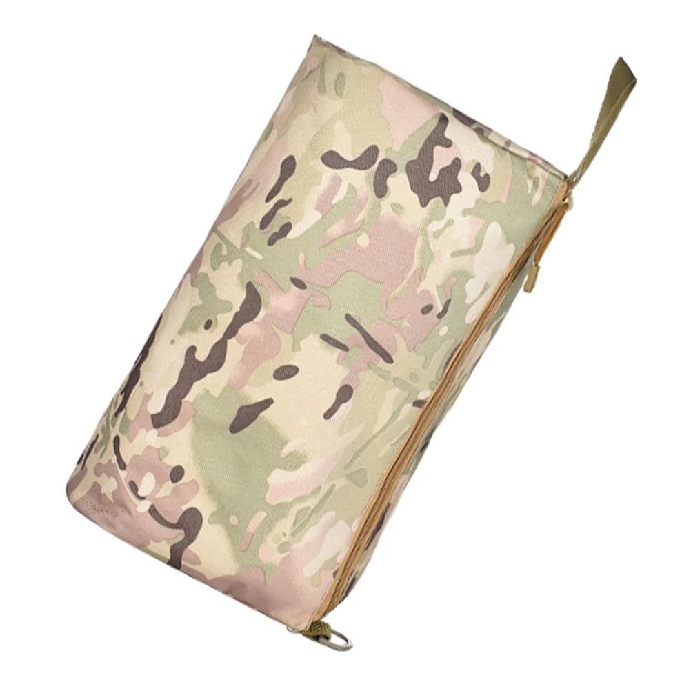 

1pc Gym Storage Bag Compact Oxford Cloth Large Capacity Outdoor Travel Sundries Pouch Tool Storage Hand Bag Hunting Gear