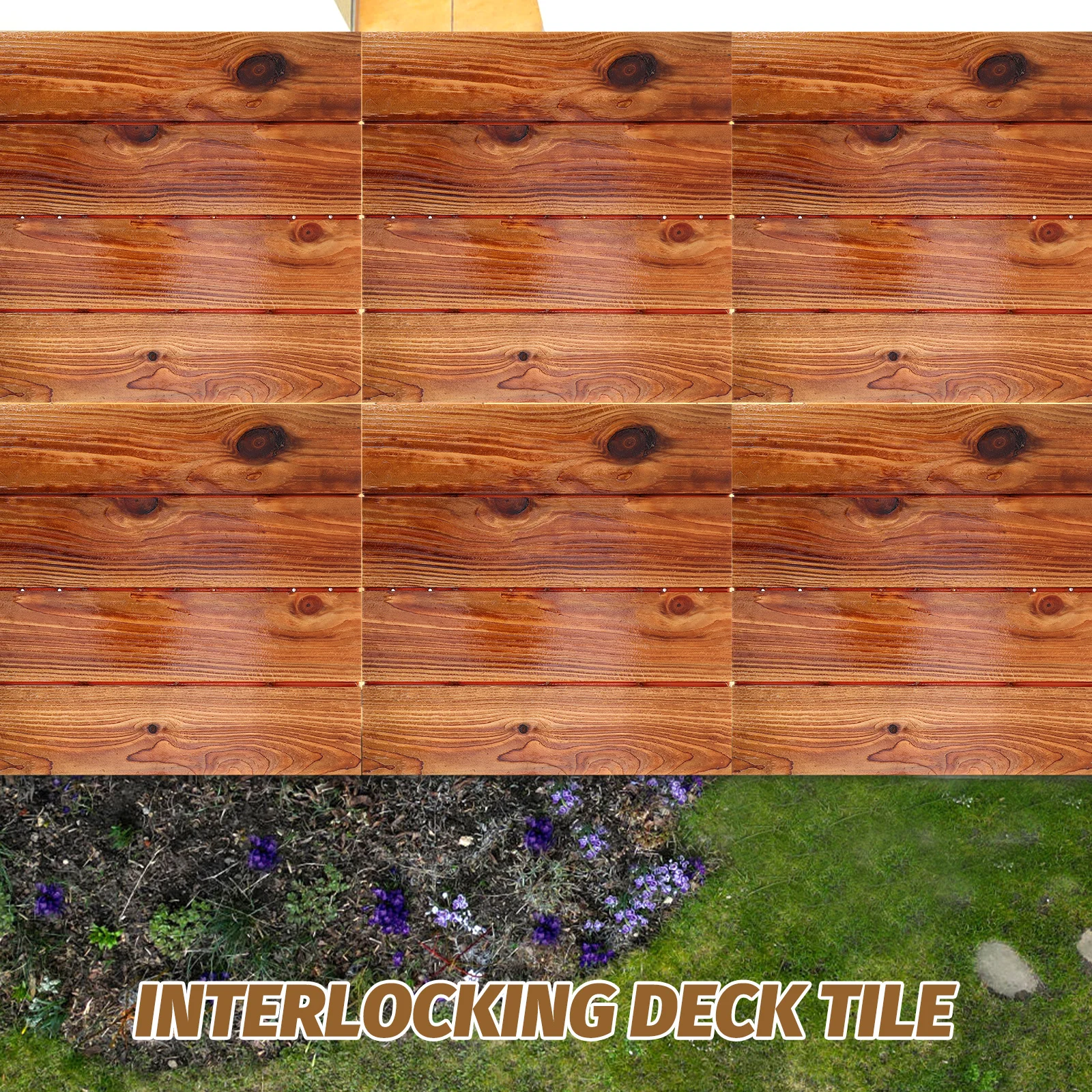 Рисунок 3 - Антикоррозийный деревянный пол 30x30 см