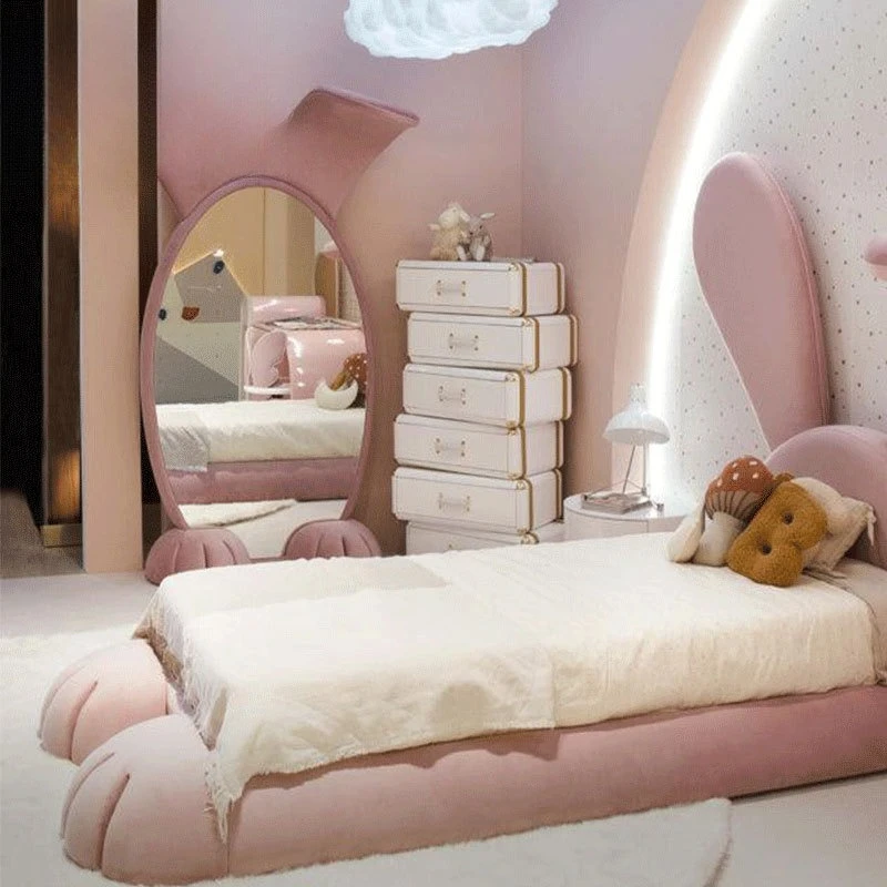 Bedroom full body mirror high definition imaging floor vanity mirror villa home decoration mirror environmental protection