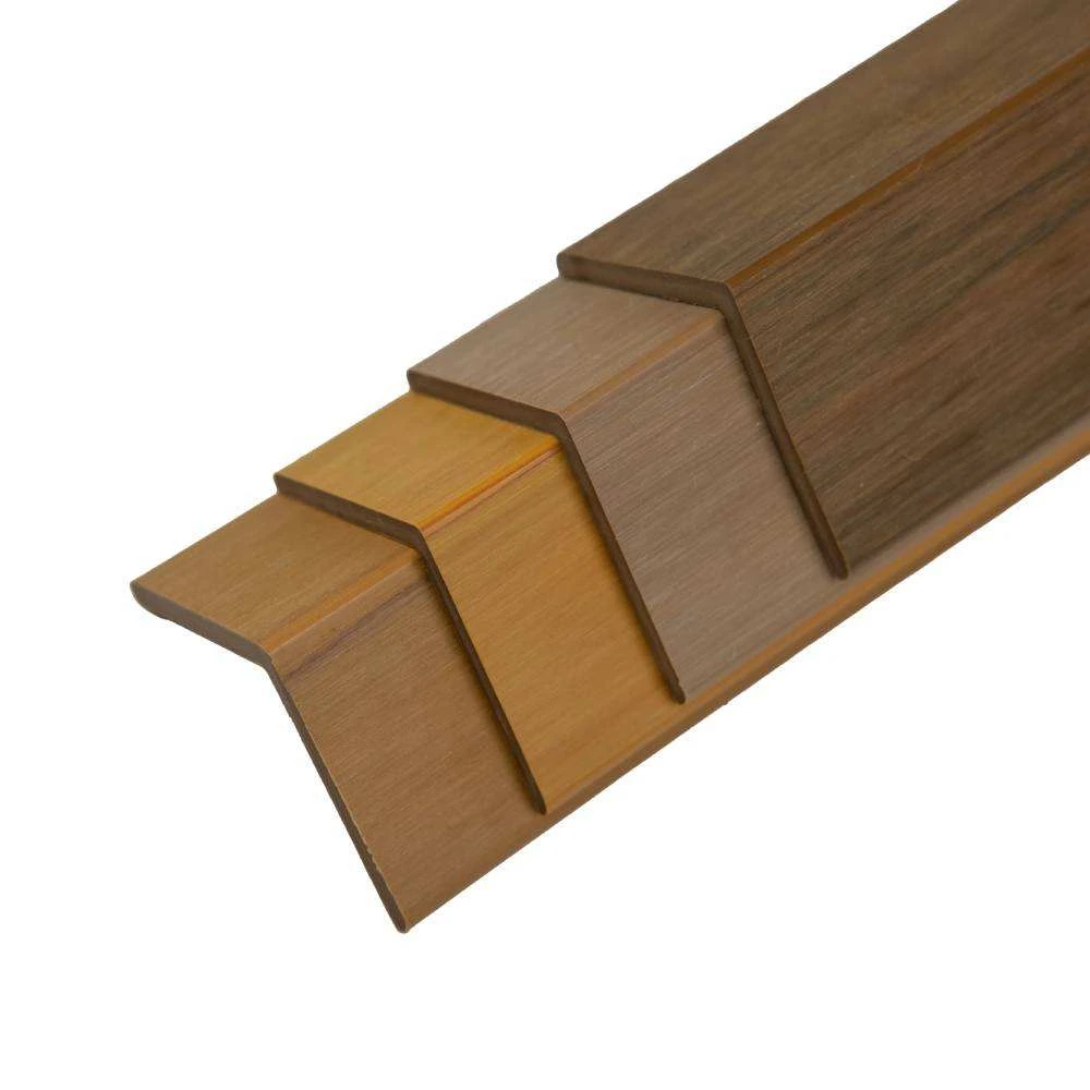 ASA Contemporary PVC Wall Panel Anti-Slip Square Fluted Slat Cladding for Outdoor Wood Composite Ceiling WPC Square Lovers Panel view 6