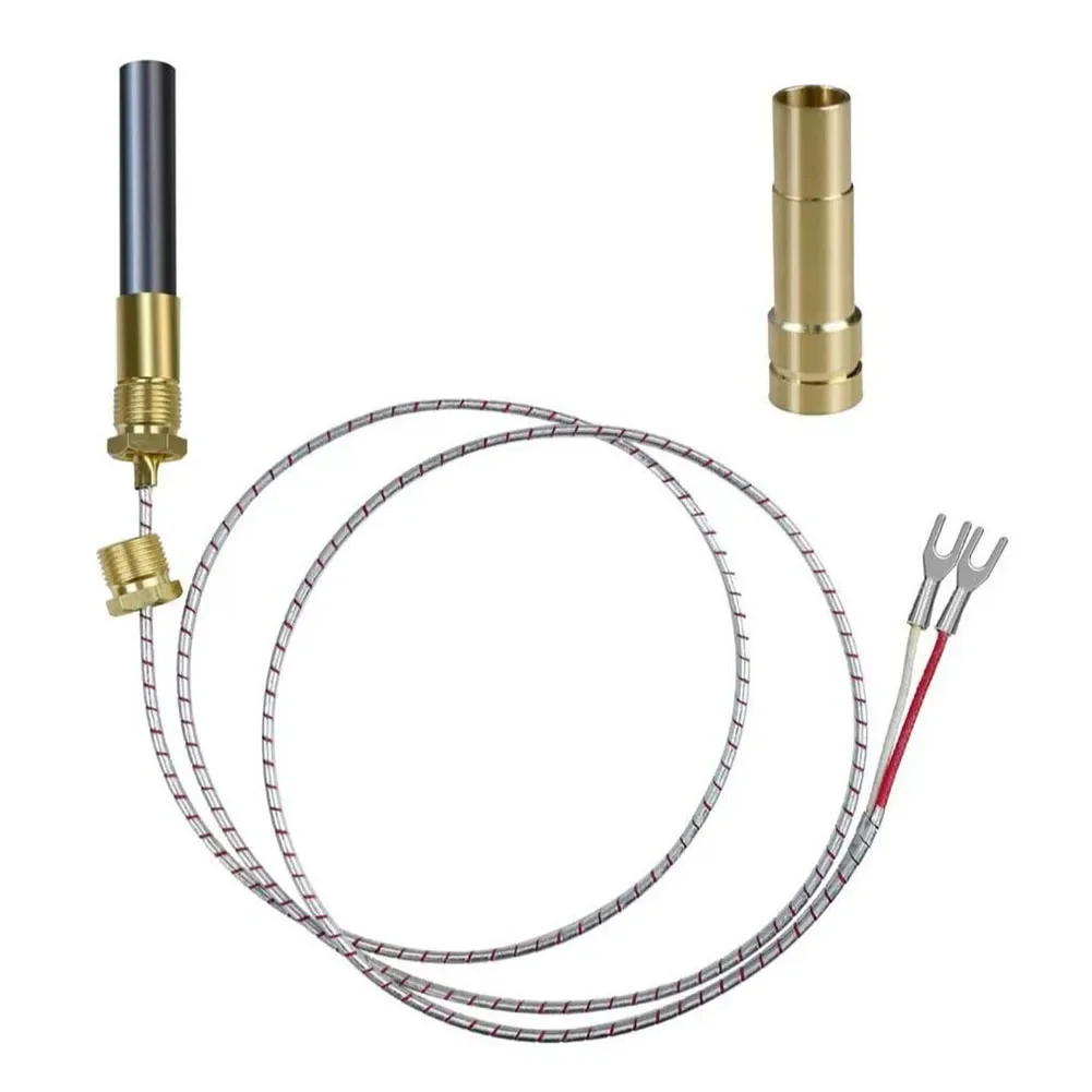 Thermocouple for Gas Fireplace Heater 36in 750mv Temperature Sensor for Fryer High Sensitivity Reliable Performance