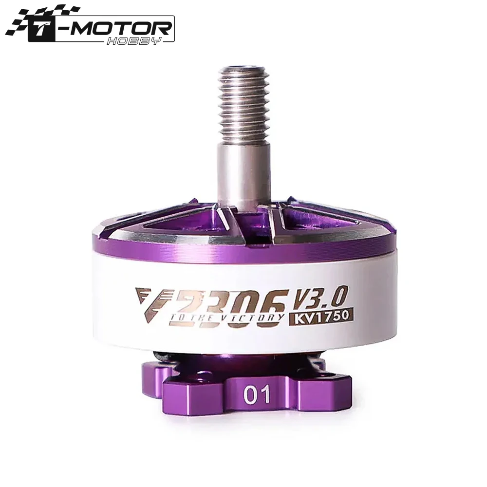 

T-Motor Velox V2306 V3 1750KV 1950KV 2550KV 4-6S Brushless Motor for 5inch Racing Freestyle RC FPV Drone Parts
