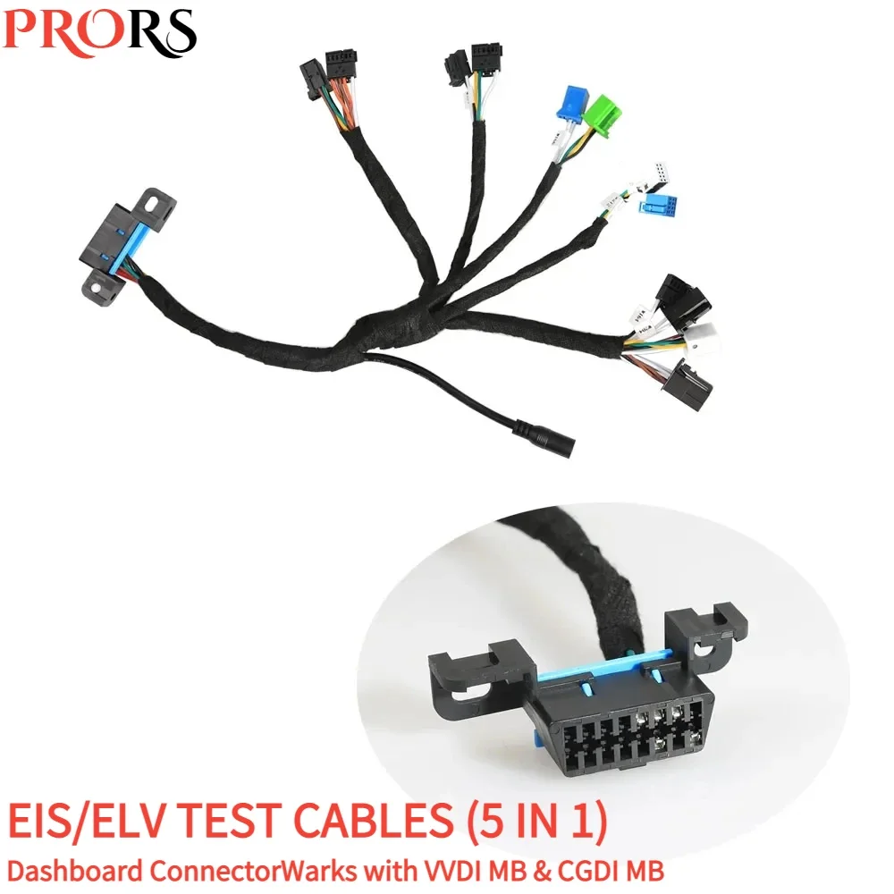 

NEW EIS ELV Test Cables works with For VVDI&CGDI for Mercedes For MB BGA and CGDI Prog 5in1 Automotive diagnostic cable Tools