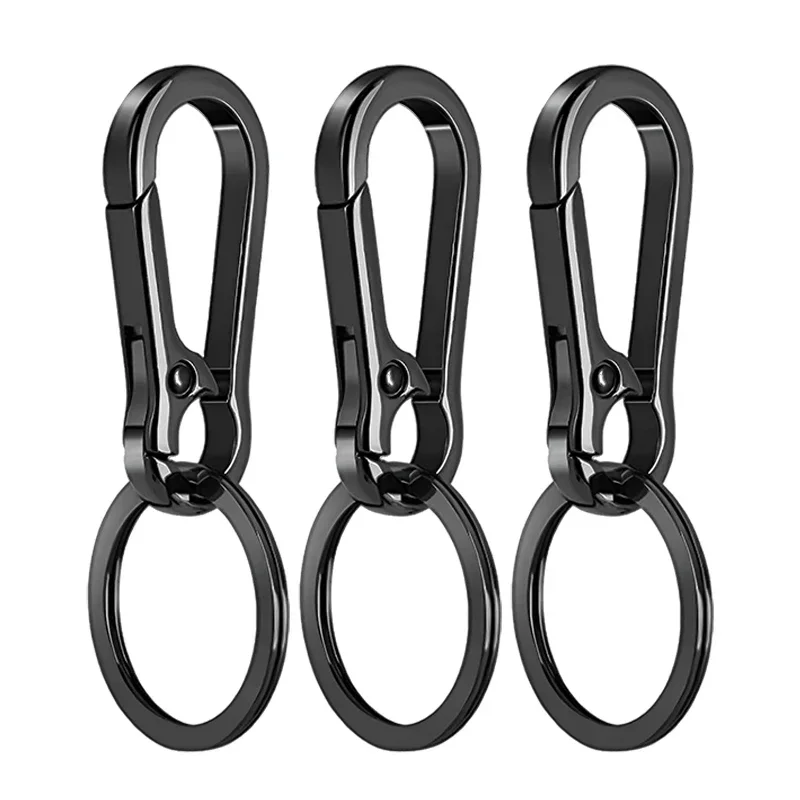1/5PCS Metall Kürbis Schnalle Schlüsselbund Klettern Haken Auto Schlüsselbund Starke Karabiner Form Schlüsselbund Zubehör Vintage Schlüssel Kette ring