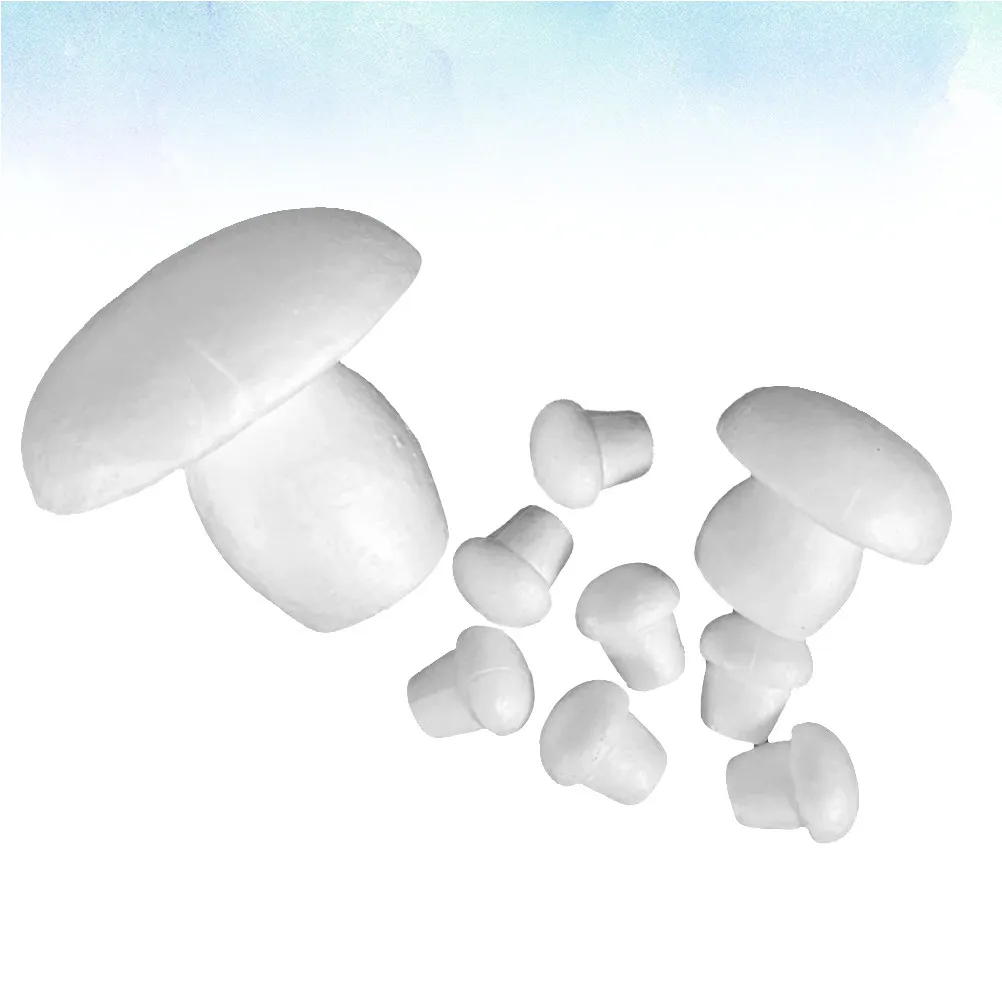 

Набор из 12 развивающих пенопластовых грибов для детского творчества, раскрашивания, распознавания форм, поделок своими руками для дома, свадьбы, Хэллоуина, Рождества, фестивалей