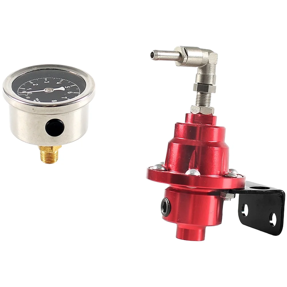 

Регулируемый регулятор давления топлива со встроенным манометром для точного управления повышением топлива и долговечной конструкции из алюминиевого сплава