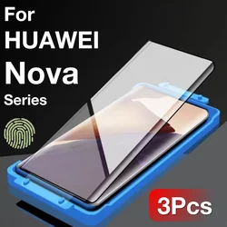 Miaotiemo 3Pcs For Huawei Nova 7 8 9 10 Pro 11 12 Ultra Screen Protector Gadgets Accessories Protective Not Tempered Glass