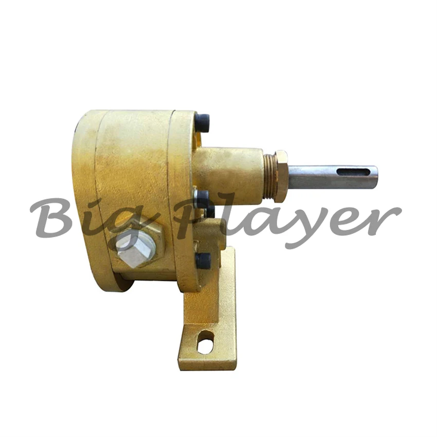 Industrial Cast Copper Gear Pump Head - Replacement Part for TJB1.8 Glue Dispenser and Hot Melt Adhesive Machine