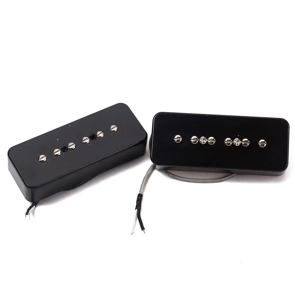 2 Pieces Bar  Pickup Set 50 / 52mm Hole for Guitar P90 Parts