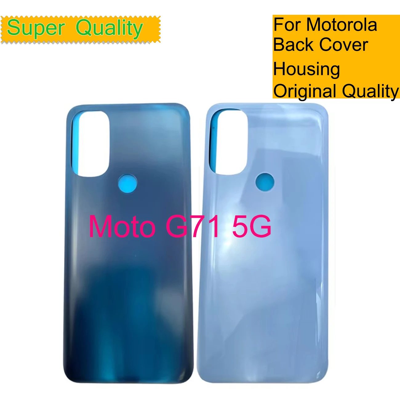 

10Pcs/Lot For Motorola Moto G71 5G Battery Cover Housing Back Rear Case Door Chassis Shell Replacement