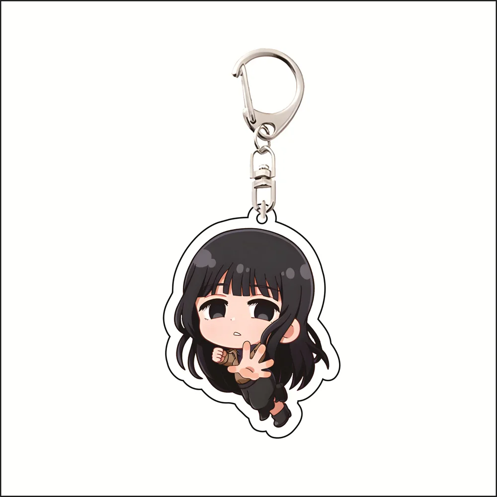 Anime Sakamoto Days  Q-Version Acrylic Keychain Creative Cute Asakura Shin Bag Charms Jewelry Girl Pendant Kids Gift