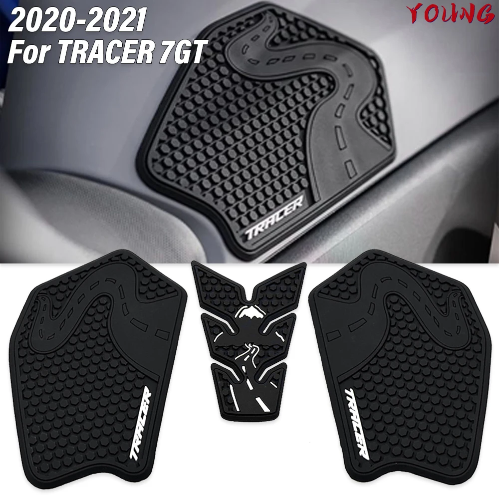Fit For Yamaha Tracer 7 GT Tracer 700 2021 2022 2023 Tank Pad Sticker Motorcycle Accessories Side Fuel Tank Protector Stickers