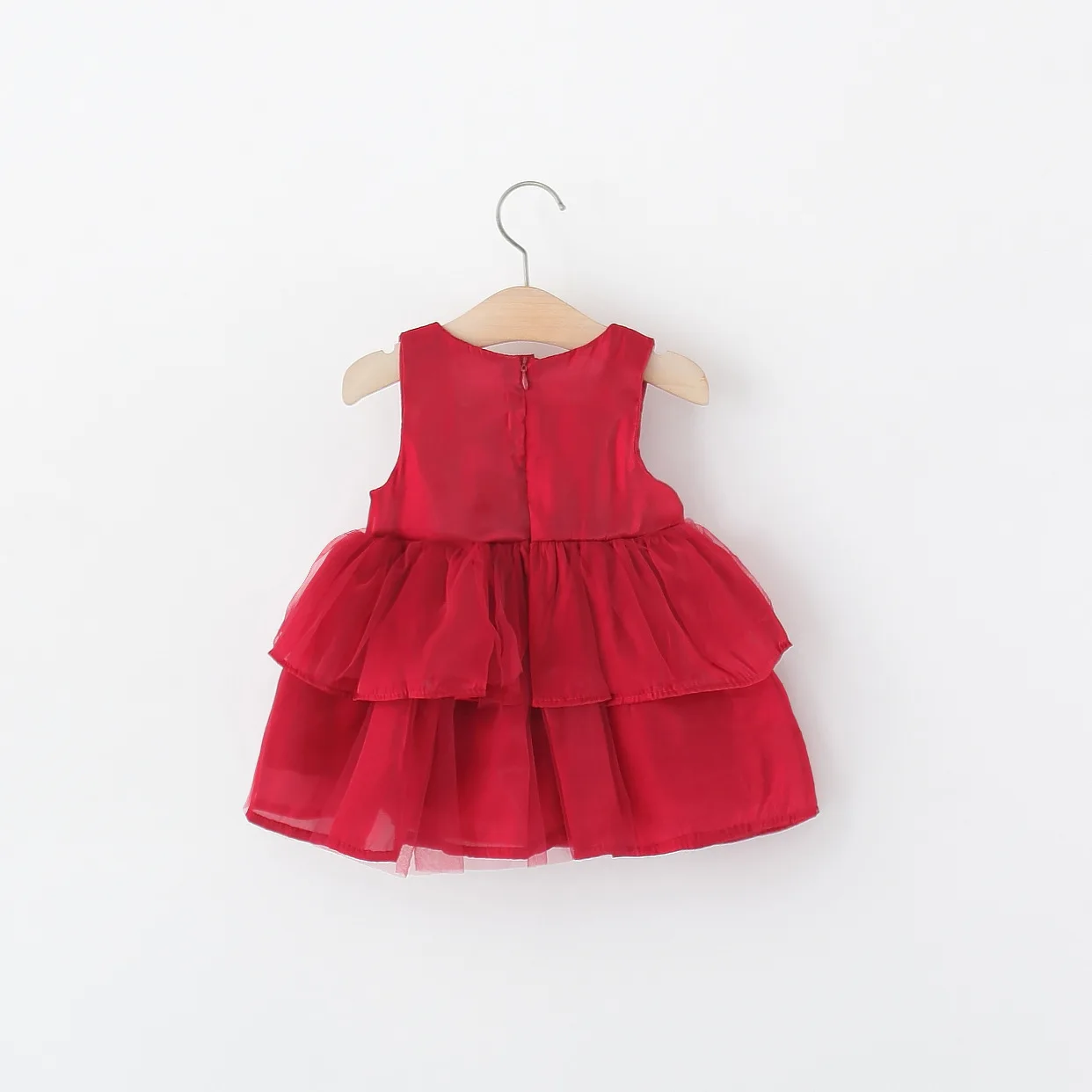 Birthday Party Baby Girl Princess Dress Summer New Sweet Bow Children'S Clothing (9 Months -4 Years Old)