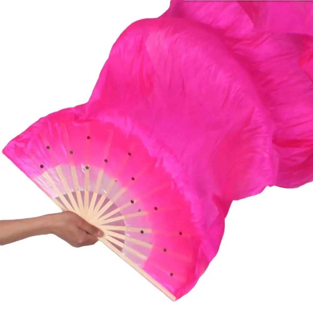 150cm Belly Dance Fan Dancer Practice Long Bamboo Fans Belly Dance Fans Switch Willowy Dancing Fans Stage Performance Fans