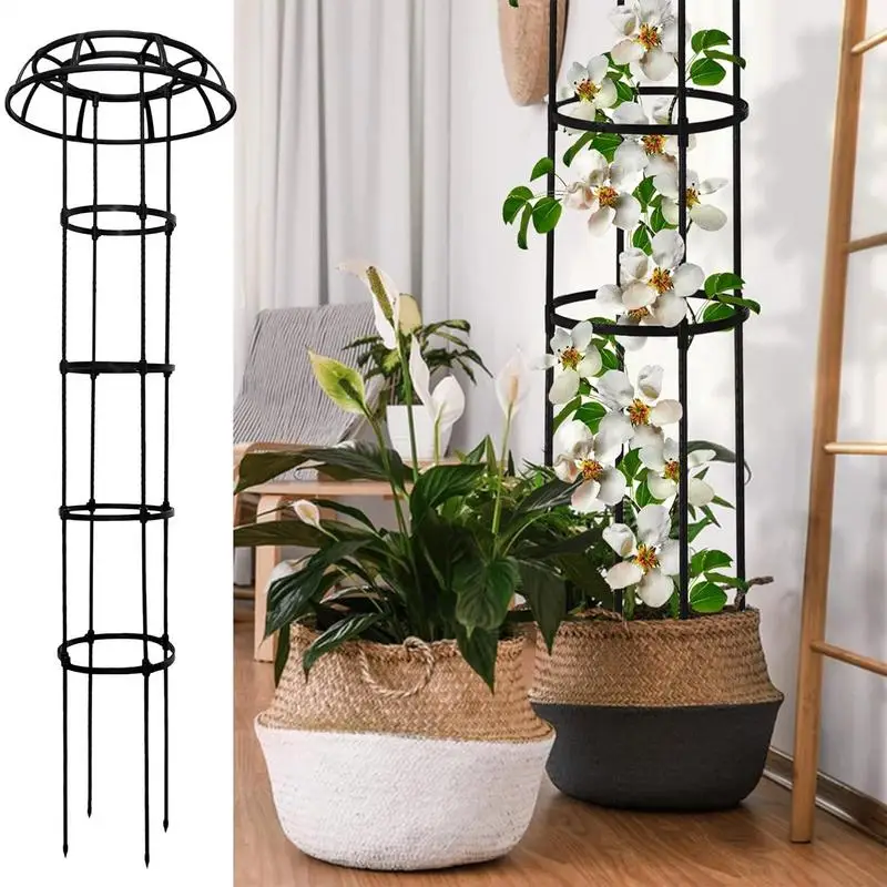 Garden Cucumber Trellis Mushroom Top Trellis For Climbing Plants Vegetable Support Frame For Vine Bean Cucumber Zucchini Grape