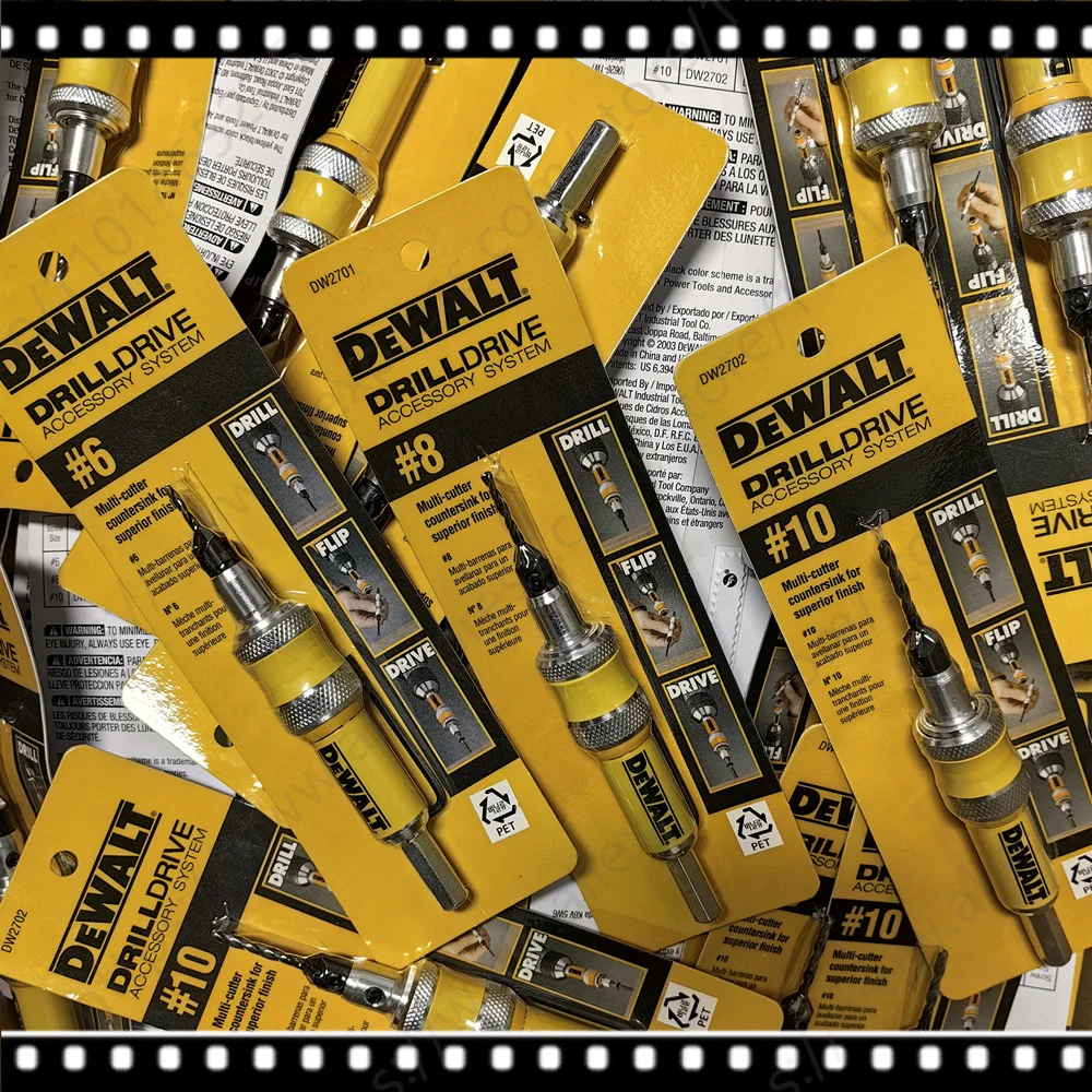 DEWALT #6#8#10 Drill/Drive Unit DW2700 DW2701 DW2702 6MM 8MM 10MM Wood Drilling Holes Driving Screws