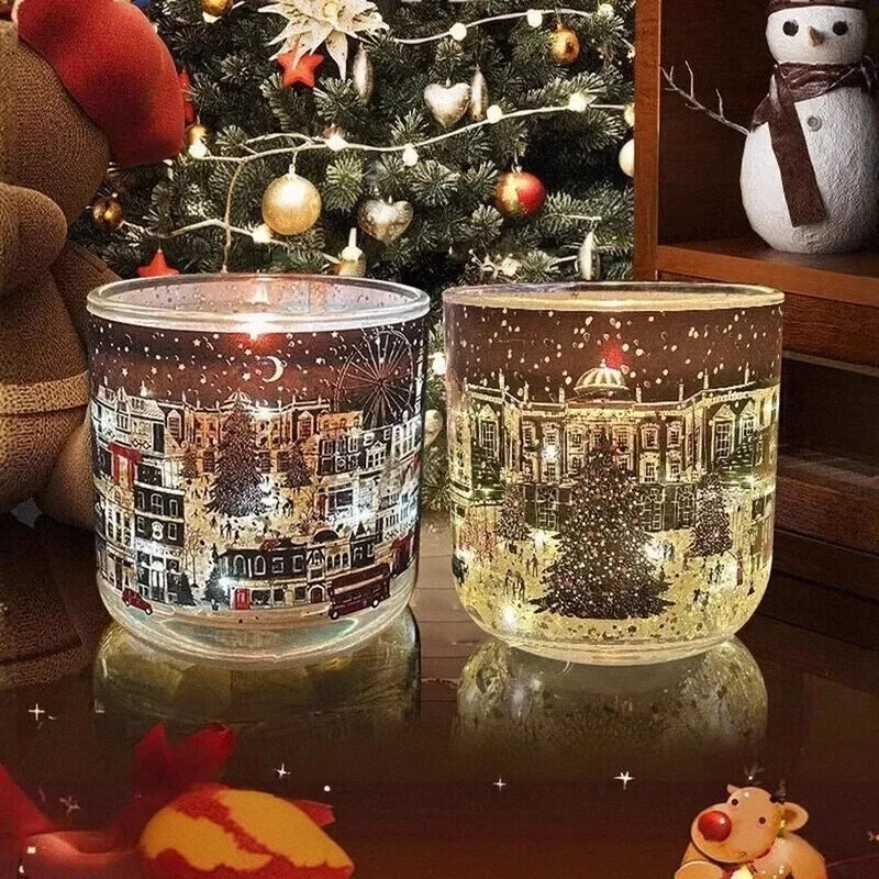 

Светодиодный светильник ароматической свечи, ощущение атмосферы Ароматическая свеча