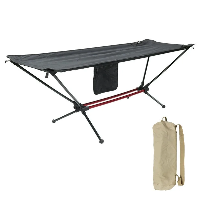 for Aluminum Alloy High and Low Bed Oxford Cloth Folding Marching Single Bed Household Camping Cot