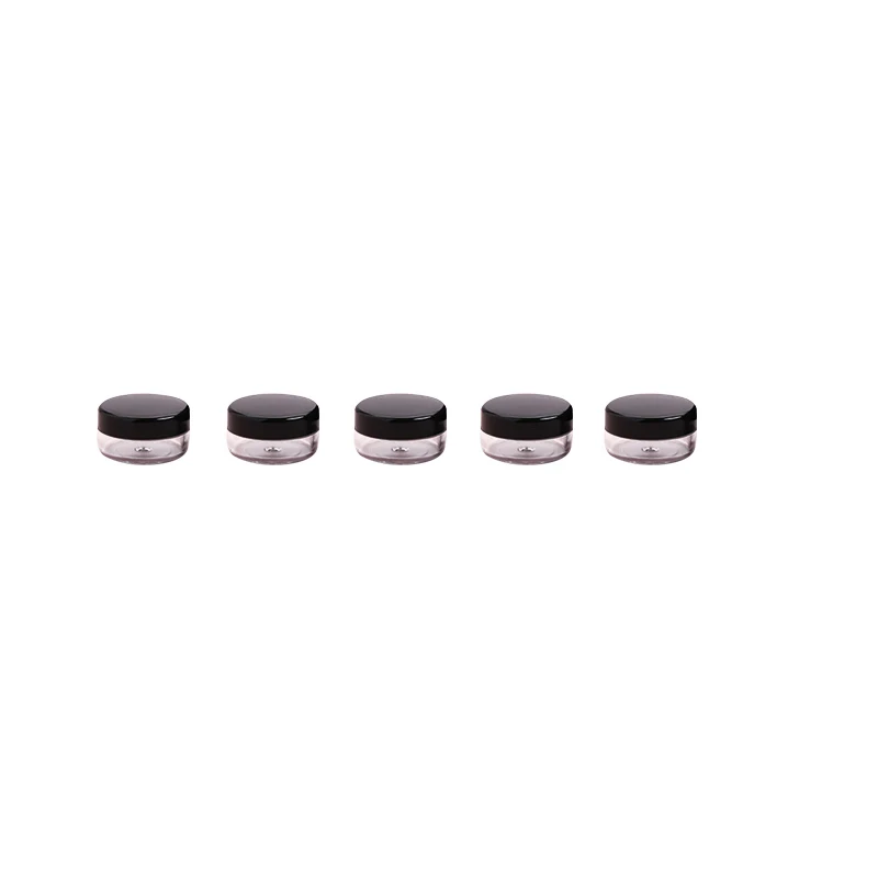 Conteneurs d'échantillons de 5 grammes, pots vides avec couvercles, Mini spatules, huiles de maquill