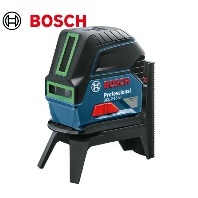 Bosch Professional Laser Level 2 Lines Green Line Self-Leveling Horizontal And Vertical Super Powerful Green Beam Laser Level