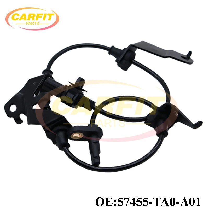 New OEM 57455-TA0-A01 57455TA0A01 Front Left ABS Wheel Speed Sensor For Acura TSX Honda Accord L4 2.4L V6 3.5L Auto Parts