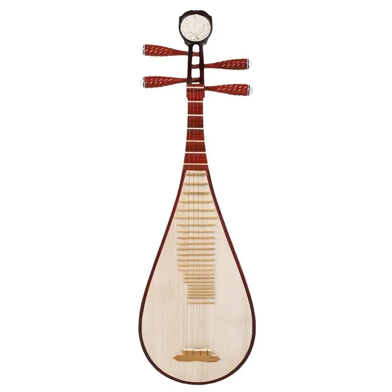 Children's medium adult lute mahogany instrument, beginner colored lupa