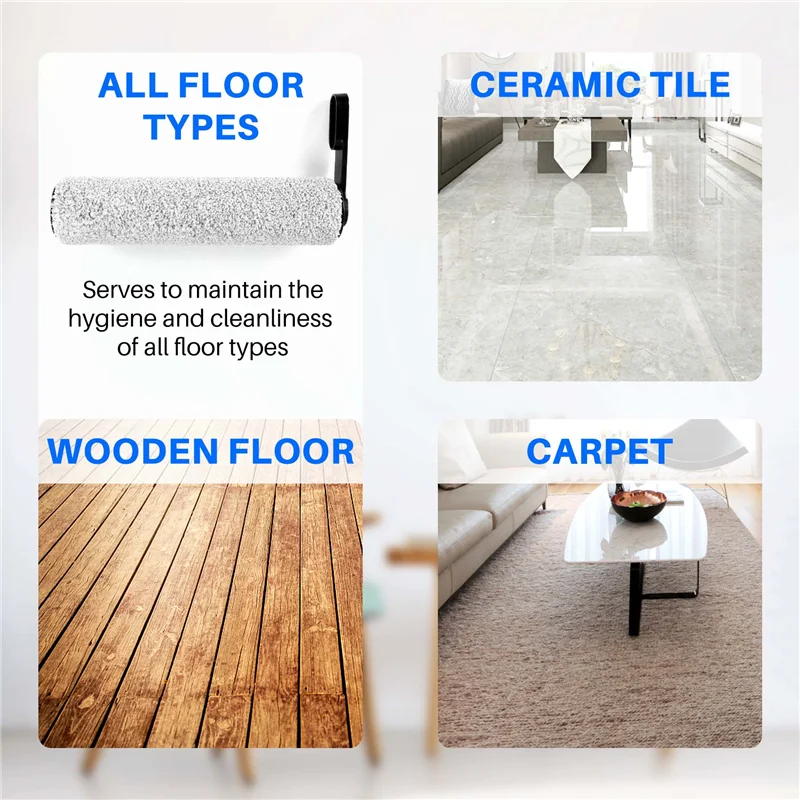 A88M استبدال فرشاة الأسطوانة الرئيسية مرشحات HEPA ل Tineco Floor ONE S5 كومبو اللاسلكي الرطب الجاف مكنسة كهربائية الملحقات