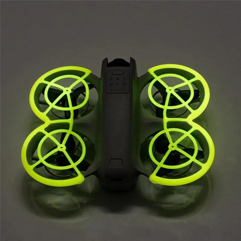 N35R-For DJI Neo Drone Propeller Propeller Blade Anti-Collision Guard For DJI Neo Drone Accessories Orange