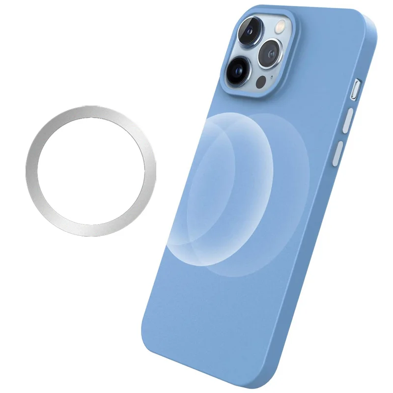 10/5/1pcs Metal Sticker Ring For iPhone 14 13 12 Pro Max Magsafe Wireless Charger Plate Mobile Phone Magnetic Metal Plate Ring