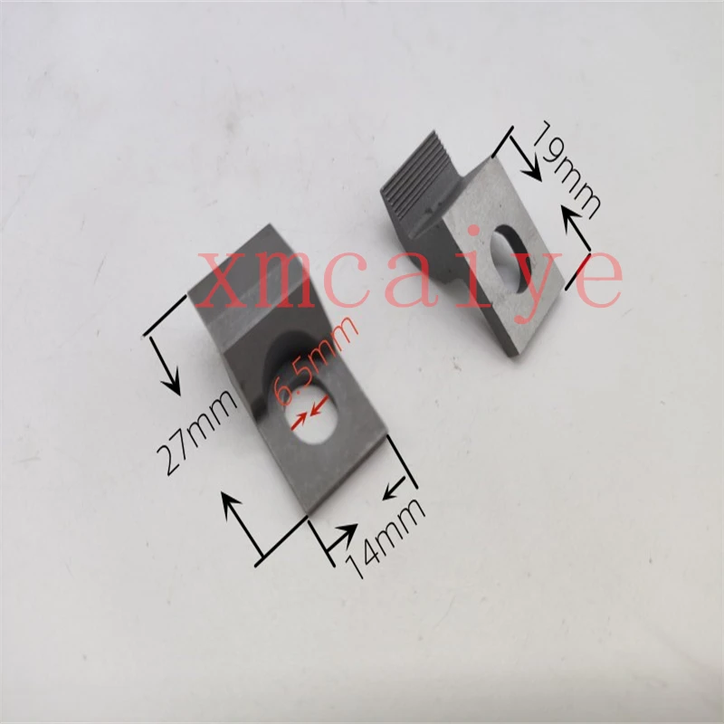

10 PCS Gripper Pad L:27MM W:14MM For Ryobi Printing Machine Spare Parts