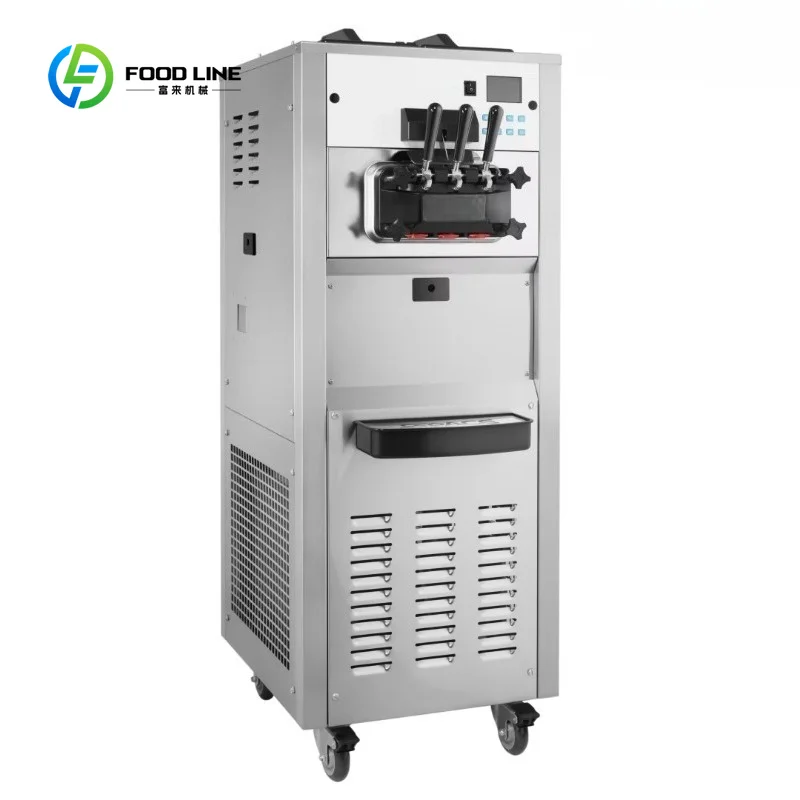 Customized Wholesale Italian Soft Serve Commercial Ice Cream Machine for Business