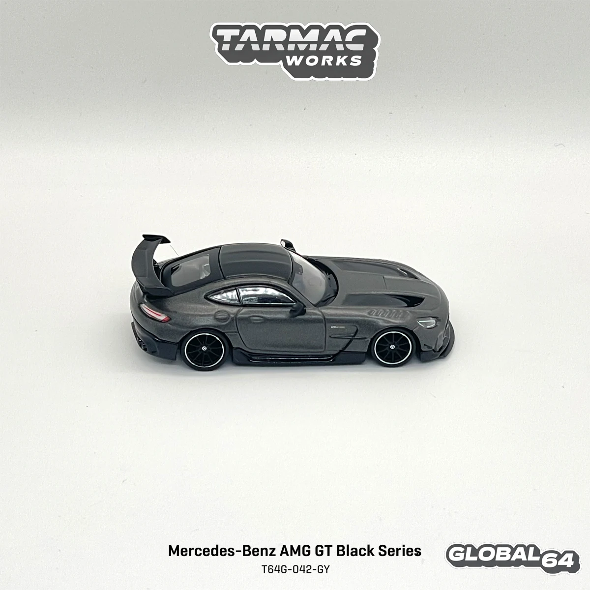 Tarmac Works T64G‑042‑GY 1:64 Mercedes‑Benz AMG GT Black Series Collectible Alloy Diecast Car Model in Stock Ready To Ship view 3