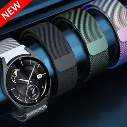 No Gaps Band For Samsung Galaxy Watch 6/4/5/5 pro 44mm 40mm 20mm Milanese Loop Bracelet Galaxy Watch 4-6 classic 43mm 47mm Band