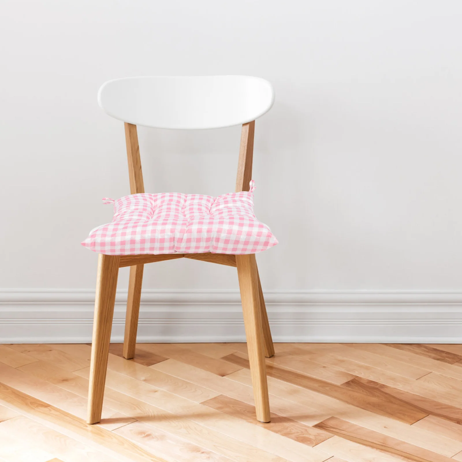

Thick Cushion Outdoor Rocking Chair Pink Grid Students Home Supplies Square Square Stool Cushion Stool Padding Soft