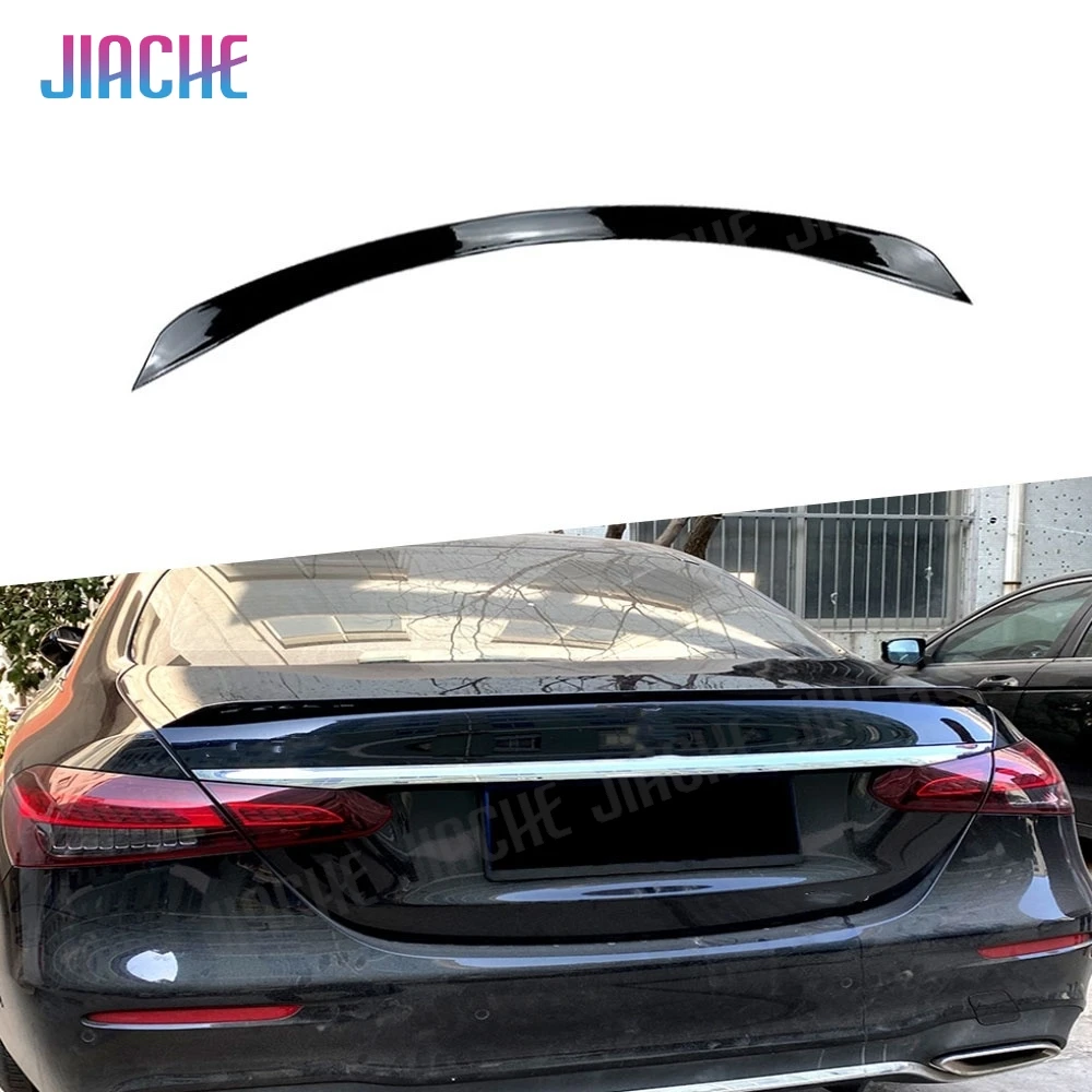 

ABS Material Rear Trunk Spoiler Boot Lip Wing Spoiler For Mercedes Benz E Class W213 E250 E300 E43 E63 AMG Sedan 4Door