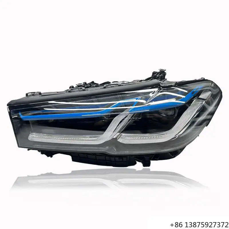 

Original LED Headlight for 5 Series G30 G38 2016-2020 M5 Upgraded Blue Eyebrow Headlamp