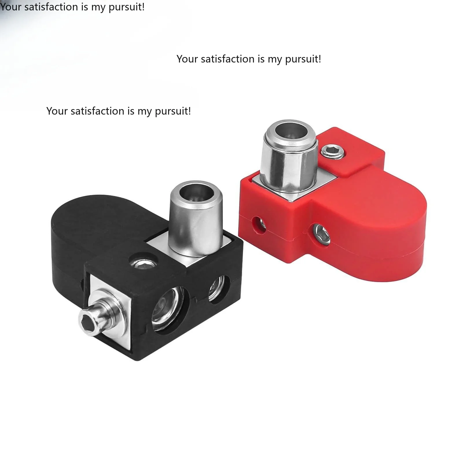 for Auto Positive Negative Battery Terminal With Adapter Collar 1/0 2 4 4 8 AWG Replacement Connector
