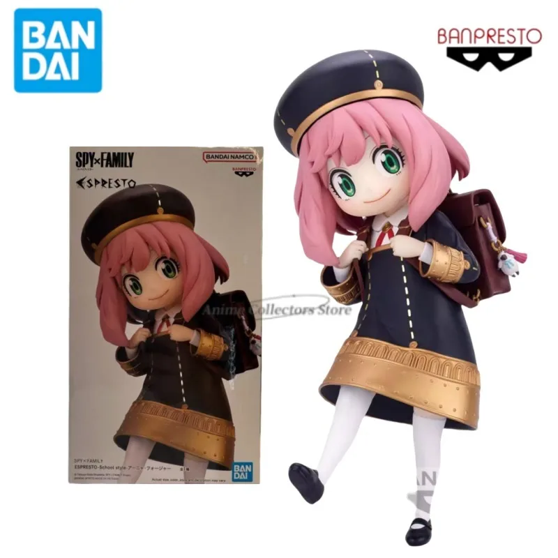 

In Stock Original Box Bandai BANPRESTO SPY×FAMILY Anya Forger Cartoon Character Collection Desktop Ornaments Holiday Gift