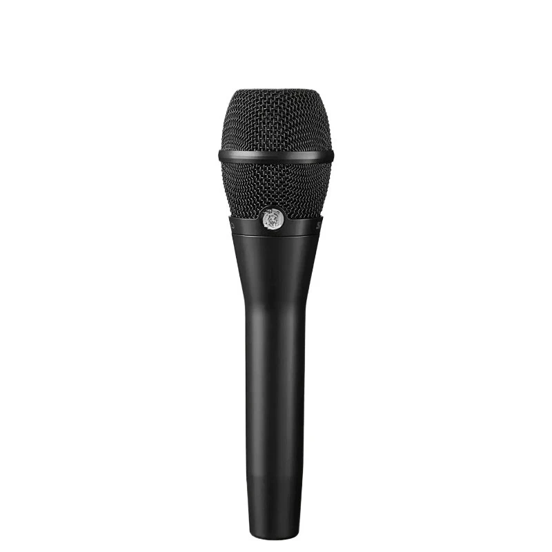 Stage performance live broadcast Karaoke wired condenser microphone heart microphone sound card set