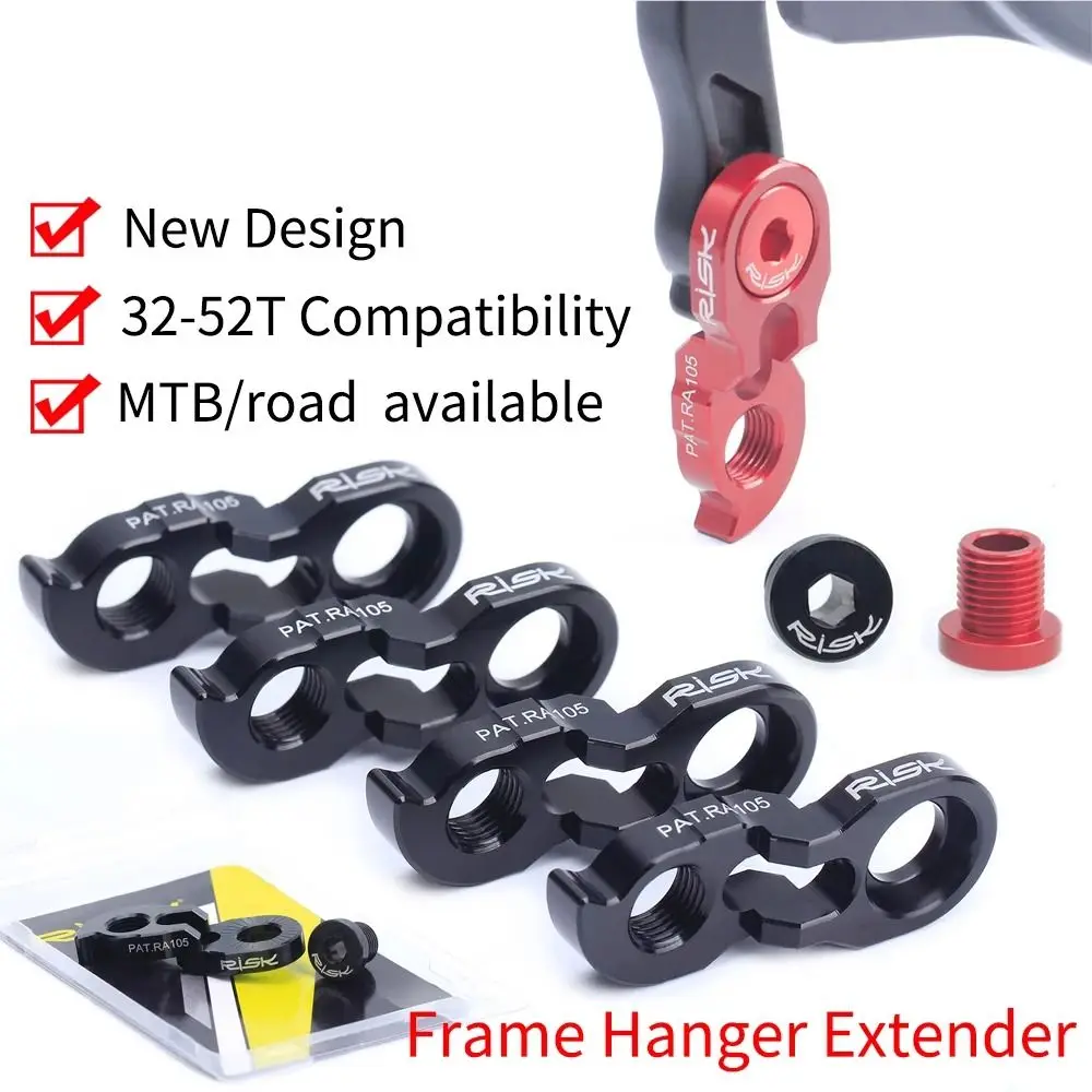 

Hooks Convertor Rear Derailleur Bicycle Rear Derailleur Hanger Tail Hook Extender Bicycle Rear Extender Extension Hanger