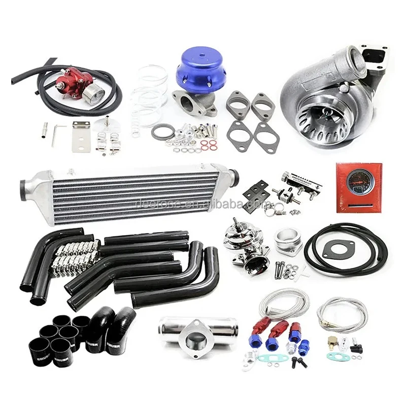 Turbocharger Kit  GT35 Turbo Compatible with  Passat 93-97 GLX Sedan/Wagon 4D VR6 2.8L 12V