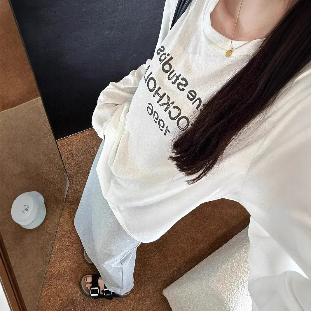 Amerikanischen Stil Langarm Weiß Sonnenschutz Cover up T-Shirt Frauen Sommer Neue Ankunft Dünne Polyester Faser Volle Hülse