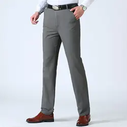 MRMT 2026 Brand Men's Trouser Thin Business Men's Casual Pants Men's Cotton Loose Straight Men's Pants Large Size Middle-Aged