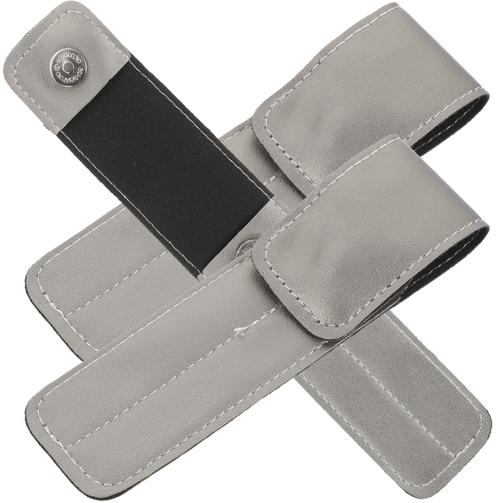 

3Pcs Eyelash Tweezers Case PU Pouch Magnetic Snap Compact Storage Bag for Makeup Tools lash Extension Accessories