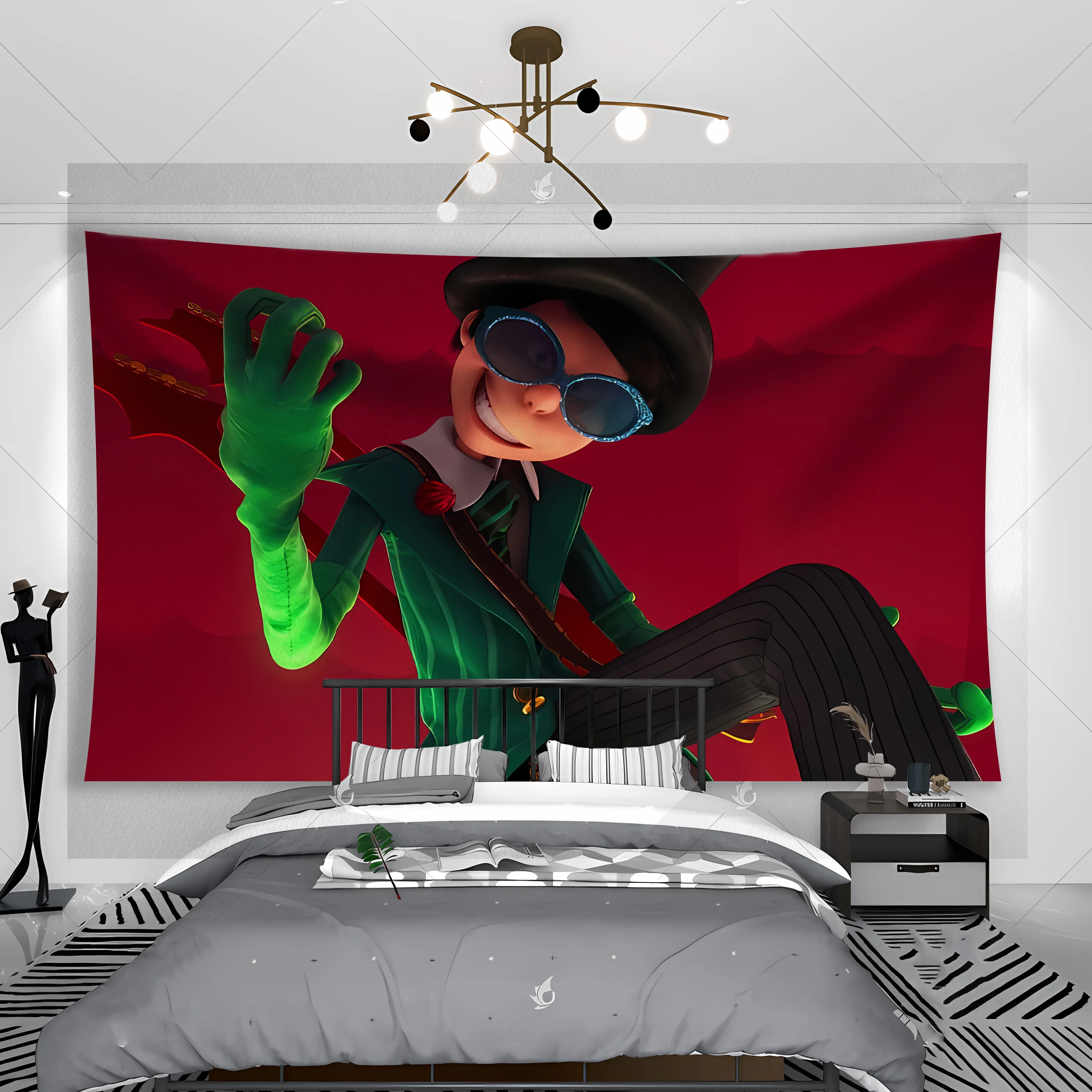 

2012 Classic Anime Funny Meme, College Room, Dorm Party, Decoration Tapestry, Sofa Wall