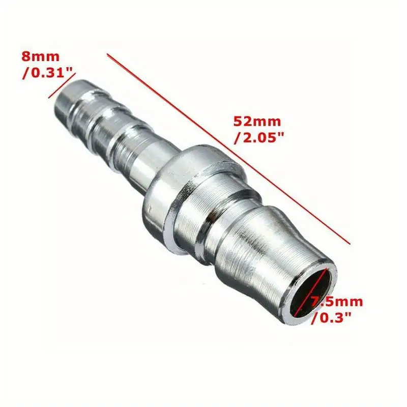 4pc 8mm Copper Gas Hose Nozzle Quick Release Connector for Motorhome Car Accessories Interior Parts Auto Products