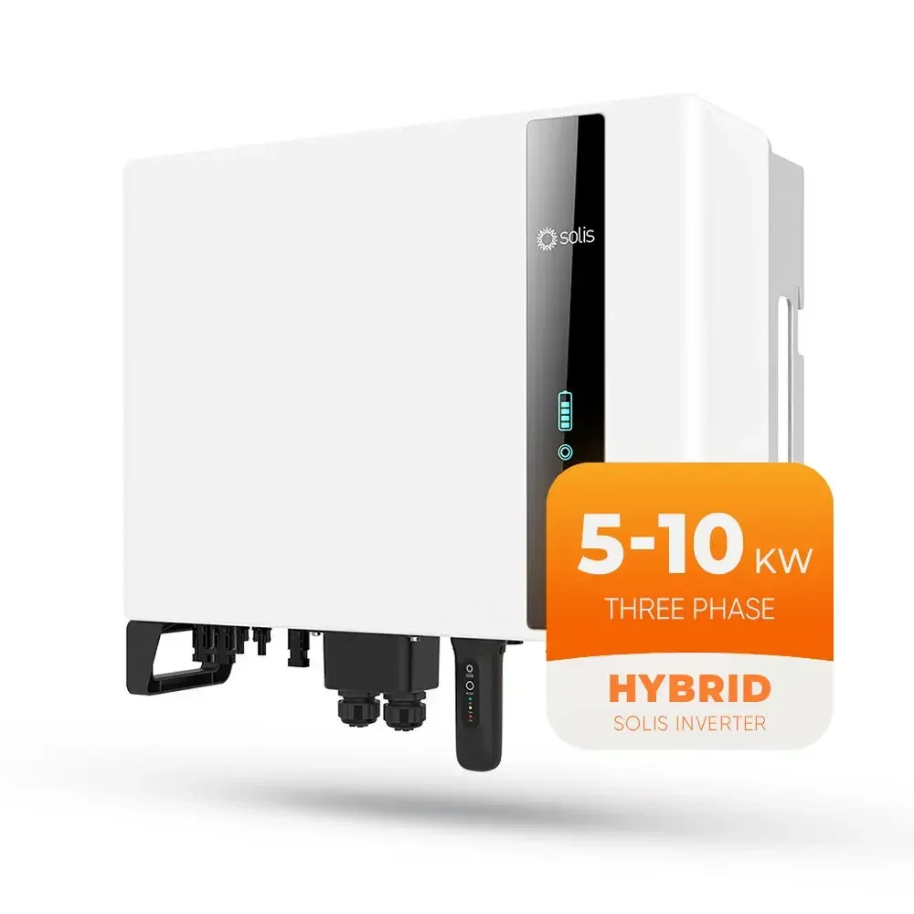 Solis Hybrid Solar Inverter 5Kw 10Kw Three Phase Inverter For Solar Power System