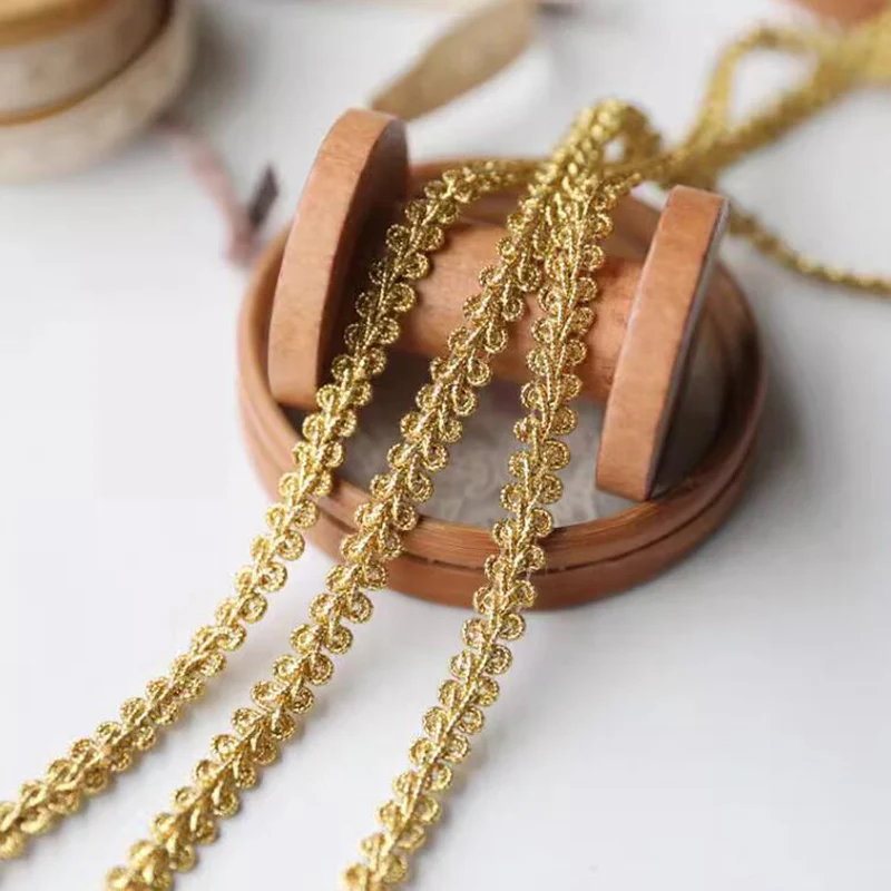 

5-ярдовая кружевная многоножка с золотой нитью, кружевная одежда в этническом стиле, аксессуары