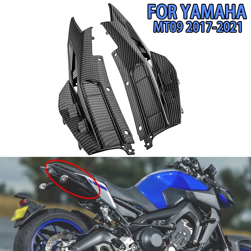 

Motorcycle Fairing Rear Side Plate Side Cover Rear Tail Fairing Fit for Yamaha MT09 MT-09 MT 09 2017 2018 2019 2020 2021